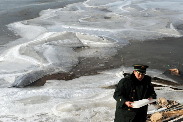 Sea ice to interrupt offshore activities in E China