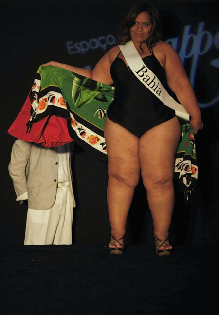 Miss Brazil Plus-Size beauty contest