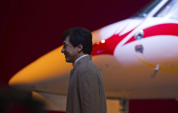 Jackie Chan gets Legacy 650 executive jet