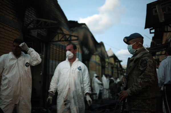 359 inmates died in Honduras prison fire