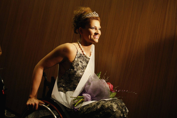 Wheelchair beauty contest in Hungary