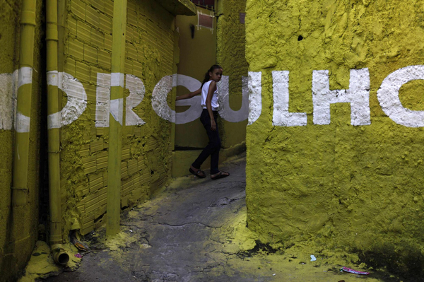 Light on the alleys in Sao Paulo