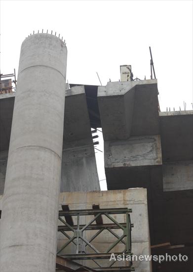 New $17 million bridge falls apart