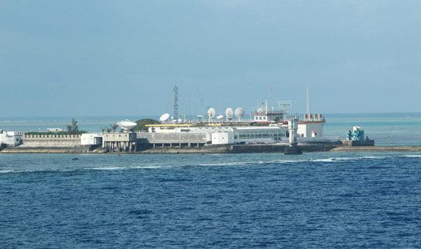 Yongshu Reef is heart of Nansha Islands