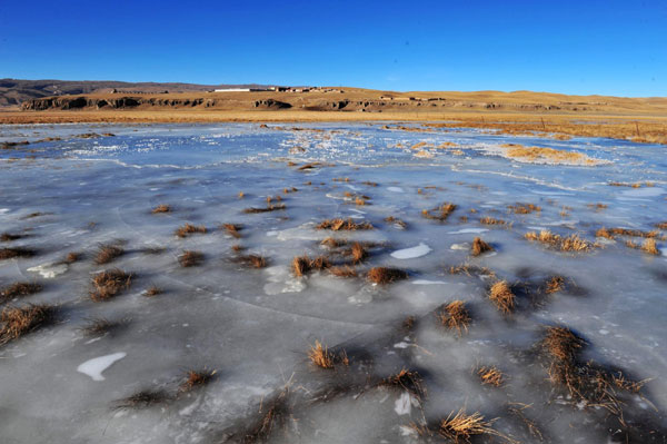 Qinghai Lake expands to largest in dozen years