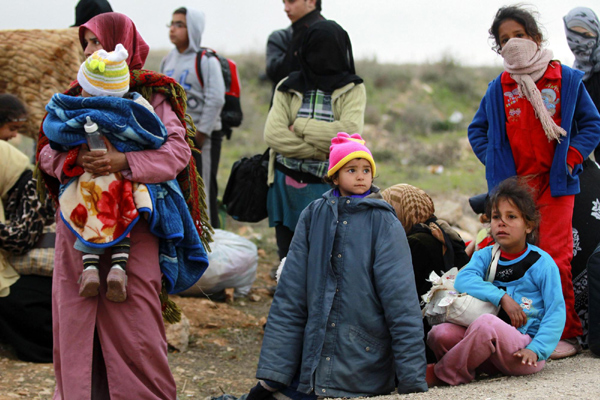 Fleeing from Syria