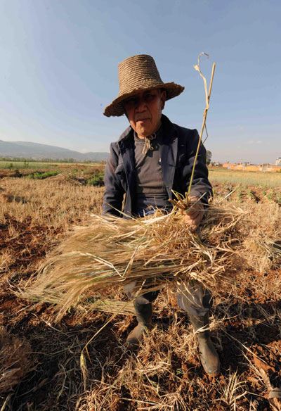 Continuing drought in SW China