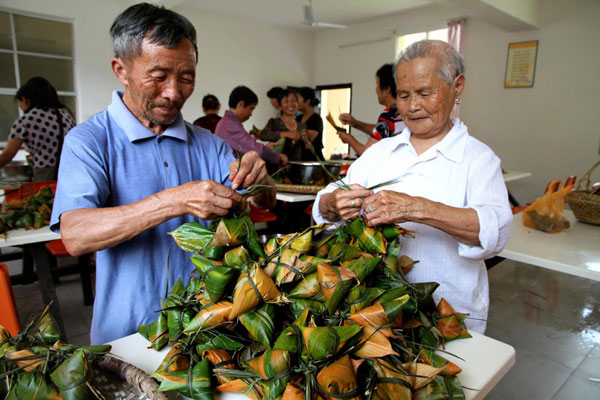 <EM>Zongzi:</EM> Must-have food for Dragon Boat Festival