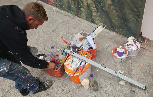 Apartment mural in Germany is record-worthy