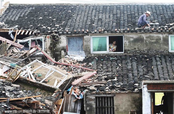 In photos: Typhoon Fitow aftermath