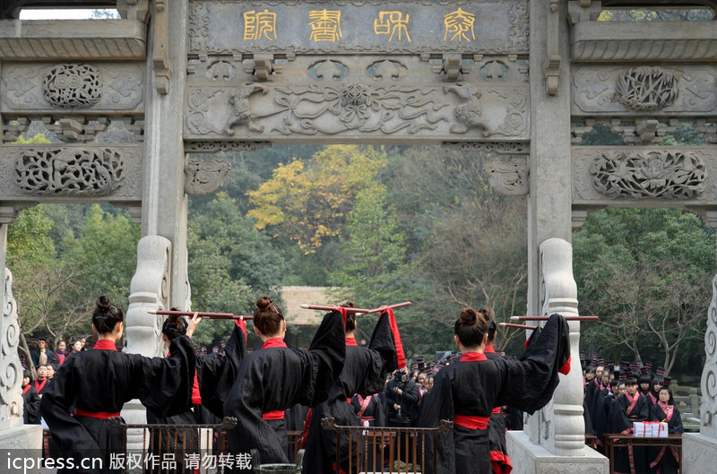 Academy hosts traditional coming-of-age ceremony