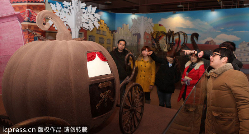 Chocolate theme park opens in Chongqing