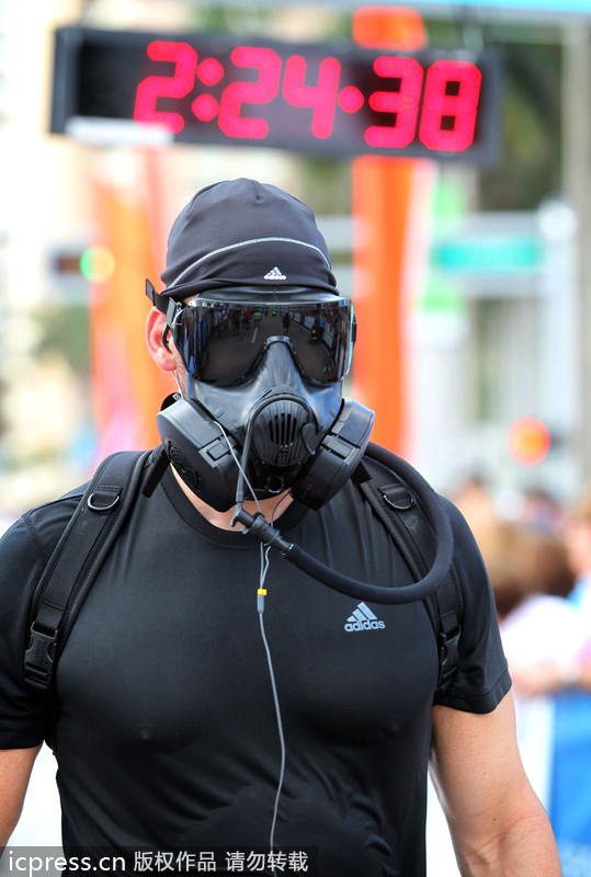 Anti-pollution masks around world