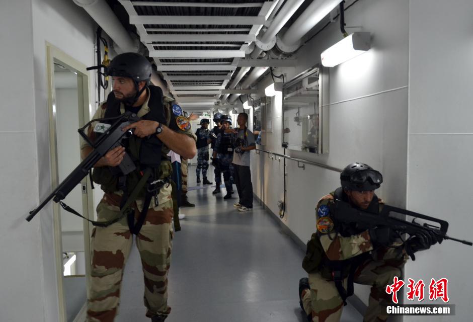 China, EU fleets hold joint anti-piracy drills