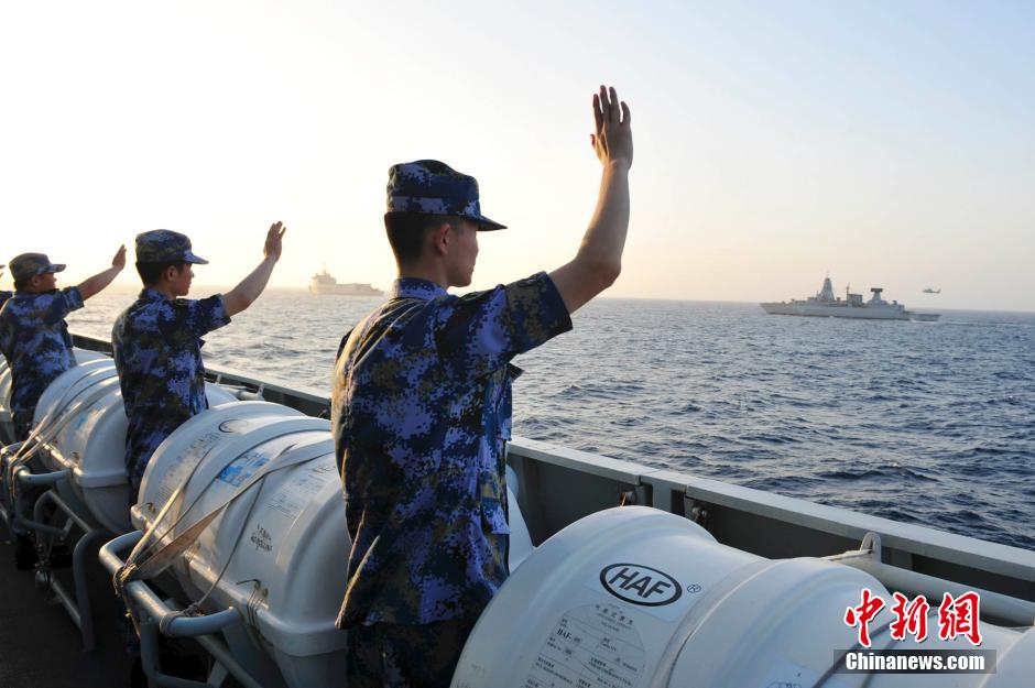 China, EU fleets hold joint anti-piracy drills