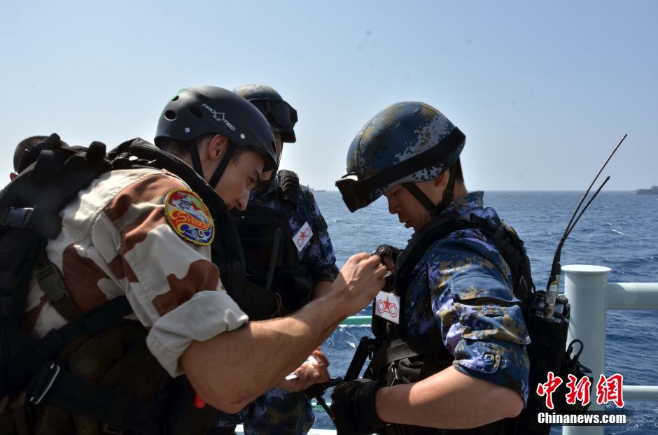 China, EU fleets hold joint anti-piracy drills