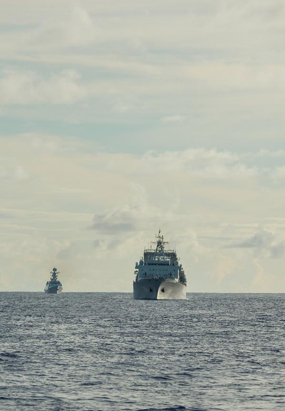 Chinese fleet joins others for RIMPAC exercise