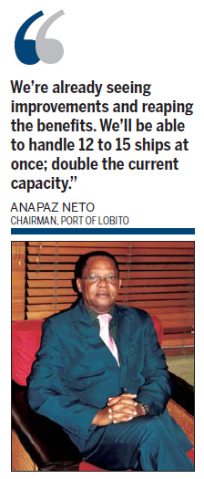 Modernization of Lobito port right on schedule