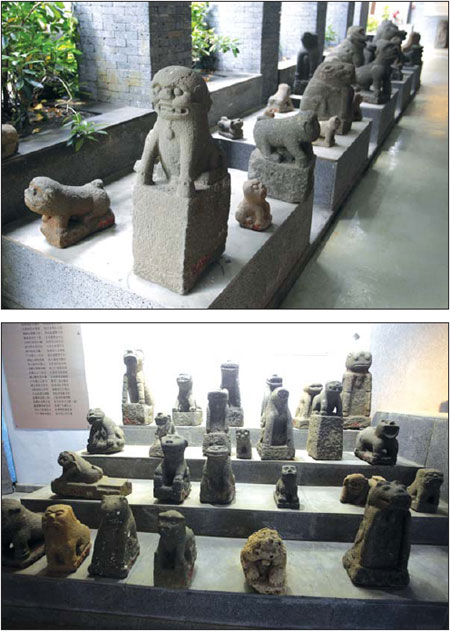 Stone dogs of Leizhou Peninsula