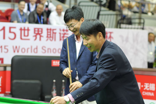 Wuxi photos: 2015 Snooker World Cup commences