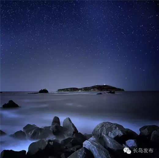 Stars glitter above Changdao county
