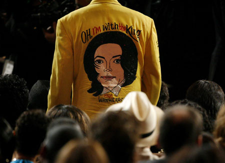 Audience in tribute to Michael Jackson at the BET Awards '09