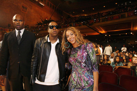 Singer Jay-Z performs 