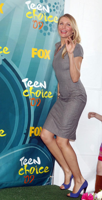 Cameron Diaz at the Teen Choice 2009 Awards