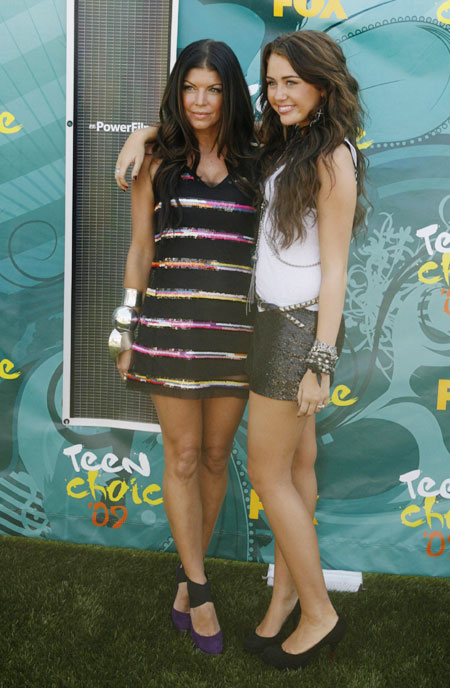 Miley Cyrus at the Teen Choice 2009 Awards