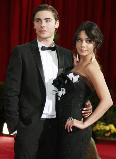 Zac Efron,Vanessa Hudgens arrive at 81st Academy Awards in Hollywood