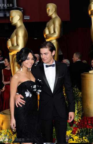 Zac Efron,Vanessa Hudgens arrive at 81st Academy Awards in Hollywood