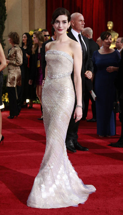 Hathaway,best actress nominee for 