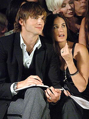 Ashton Kutcher's naked photos with another woman irritates Demi Moore