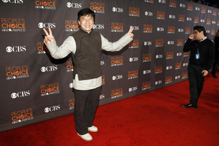 Jackie Chan at the 2010 People's Choice Awards