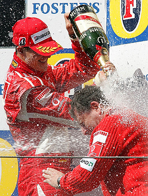 F1 driver Schumacher wins Italian GP