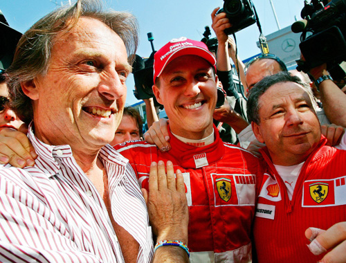 F1 driver Schumacher wins Italian GP