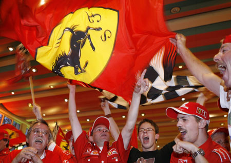 Countrymen crazy for M. Schumacher