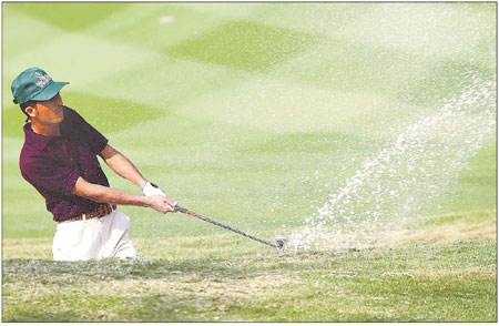 Afghan golfer not planning on burying head in the sand