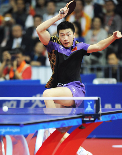 China's defending champions down in Asiad table tennis