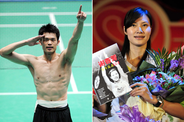 Athlete lovers at the Asian Games