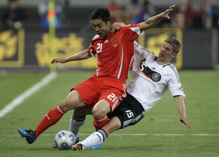 China secures 1-1 draw against Germany in Shanghai