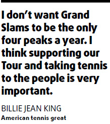 Grand Slams are not everything: tennis great