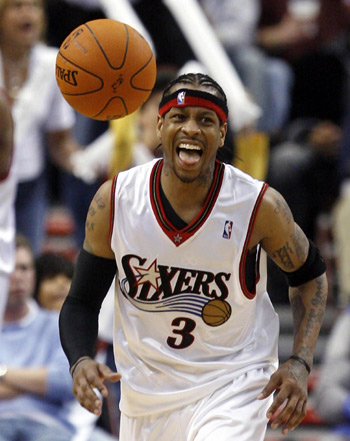 Philadelphia 76ers meet with Iverson about possible return