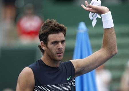 Del Potro, Djokovic coast through at Kooyong