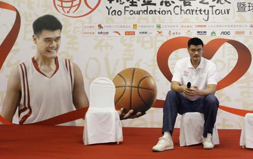 Yao rules out London Olympic role