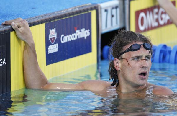 Phelps beaten for second time at US nationals