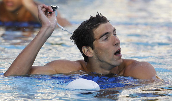 Phelps beaten for second time at US nationals