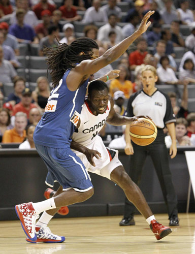 Team Canada win FIBA World Championship exhibition game