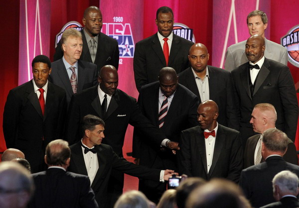 Malone, Pippen inducted into basketball Hall of Fame