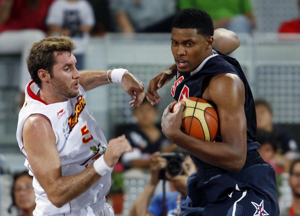 US down Spain 86-85 in warm-up thriller